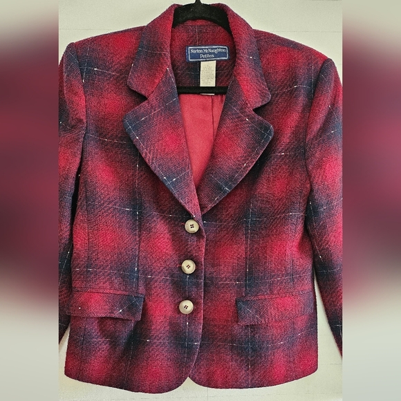 Norton McNaughton Jackets & Blazers - Norton McNaughton petties red blazer